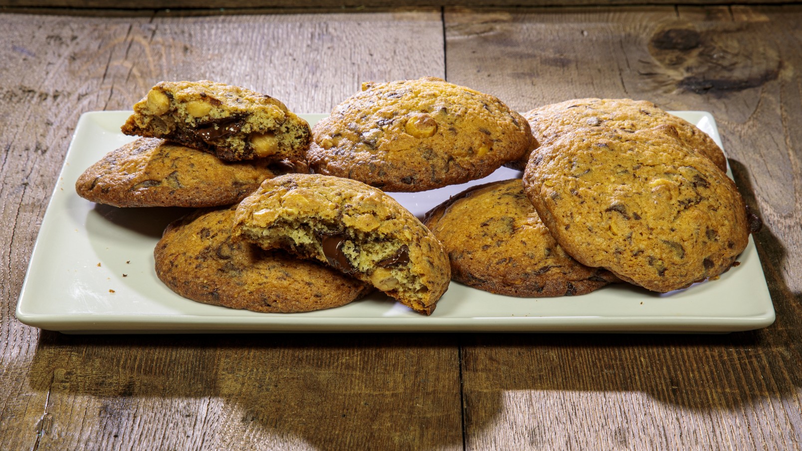 Cookies cioccolato e nocciole