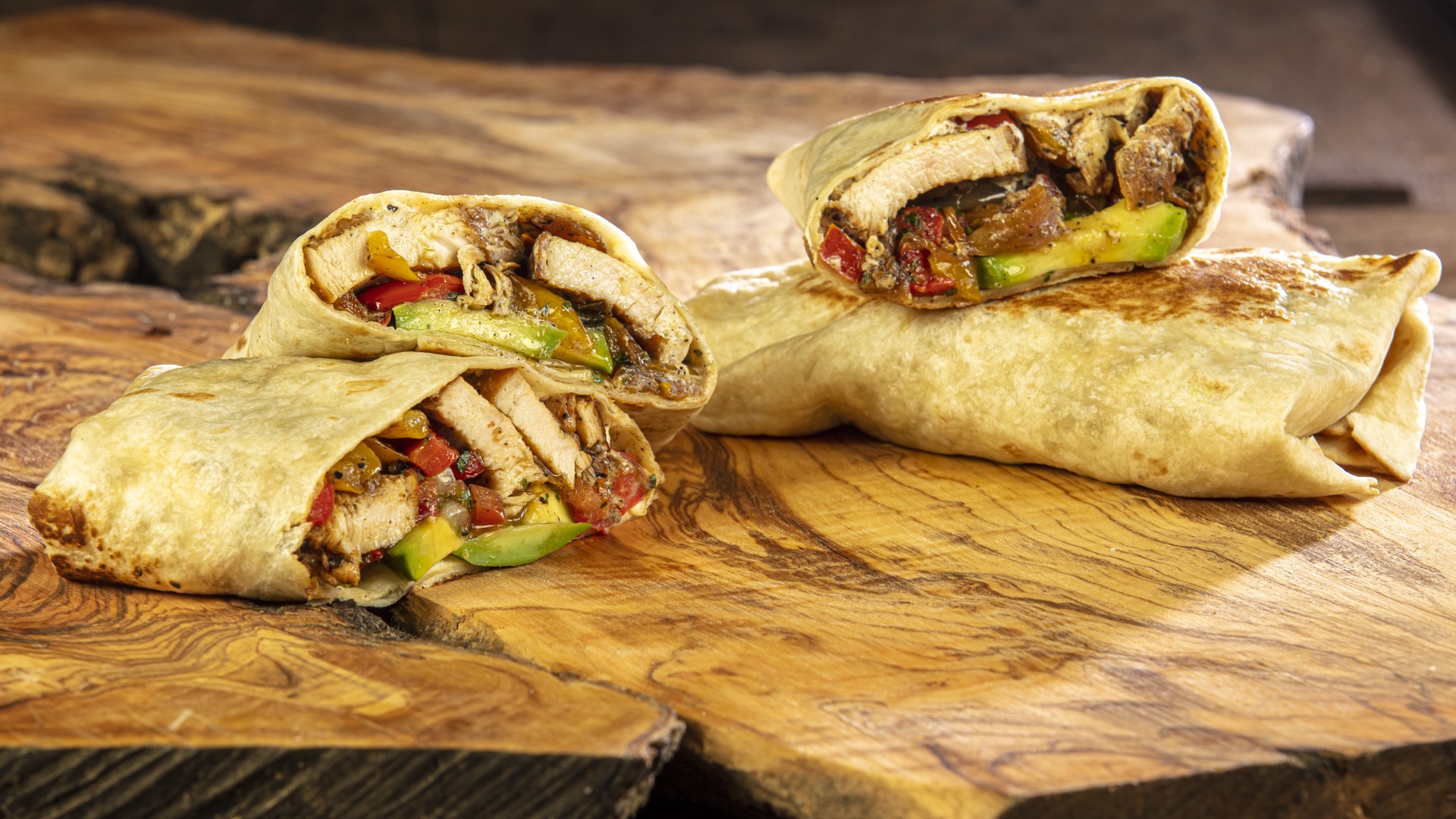 Fajitas di pollo