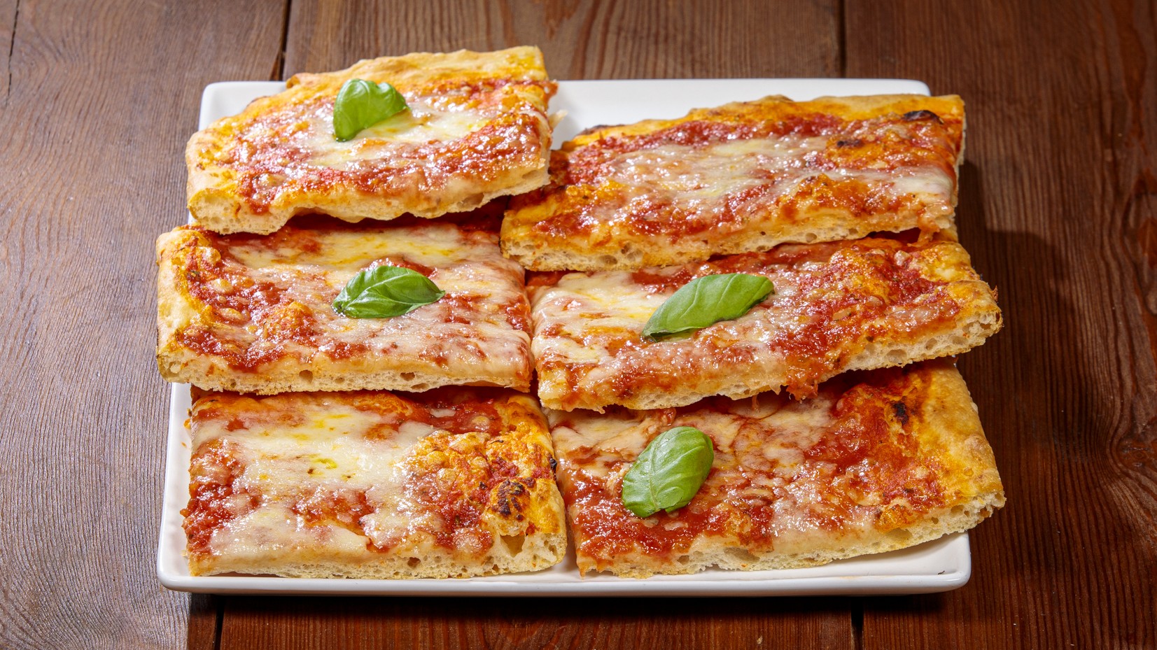 Pizza in teglia