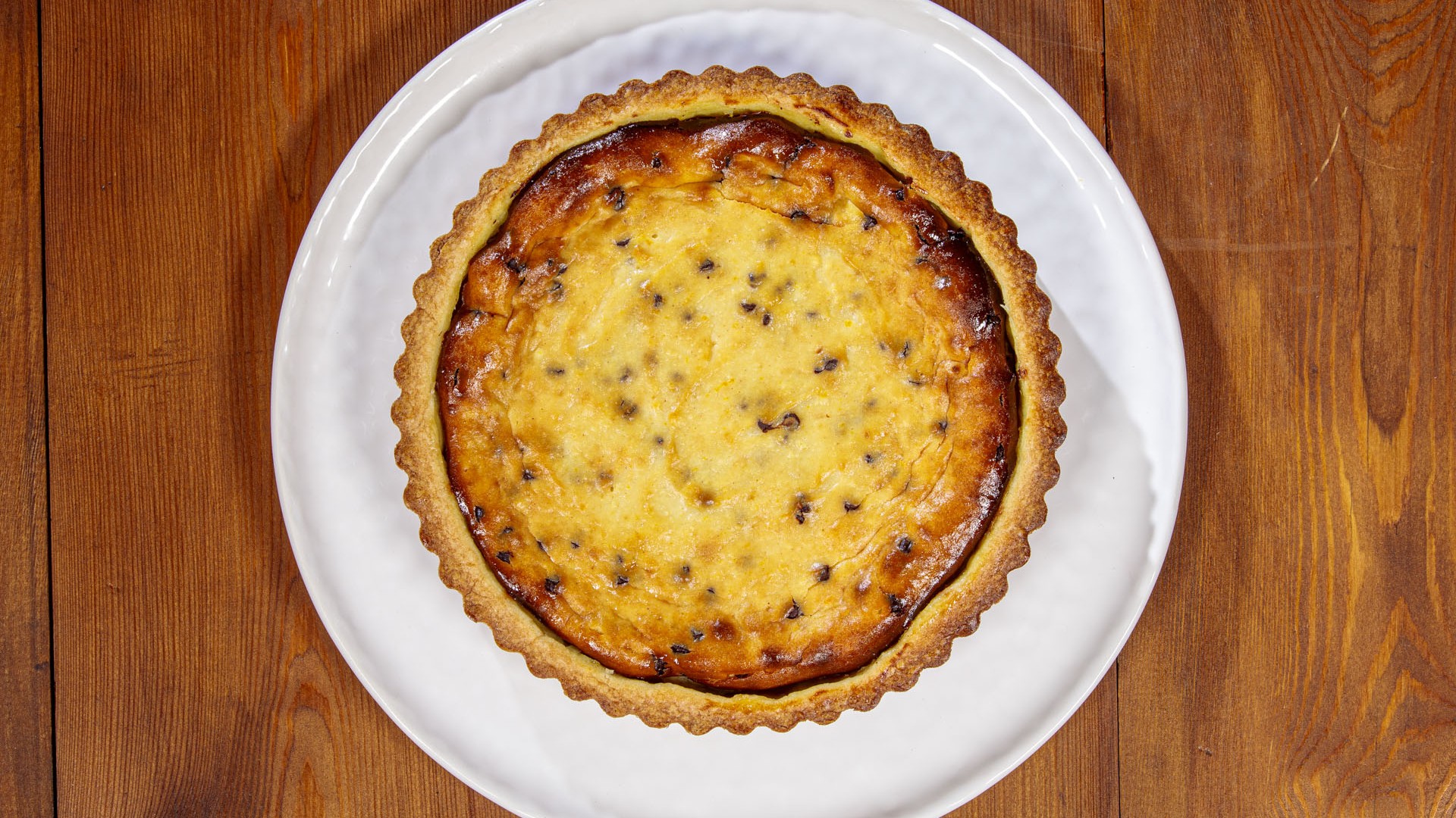 Torta ricotta e cioccolato