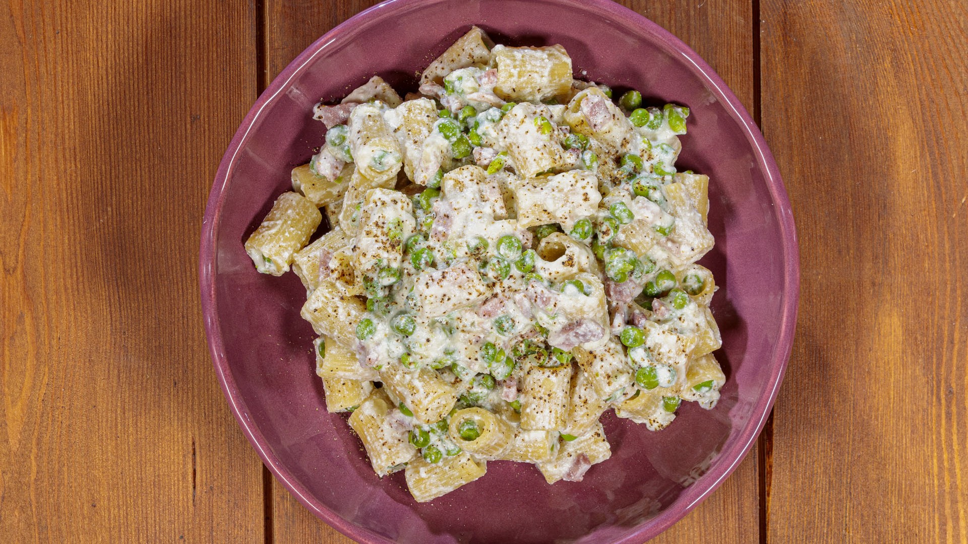 Pasta ricotta e piselli Ricette Casa Pappagallo