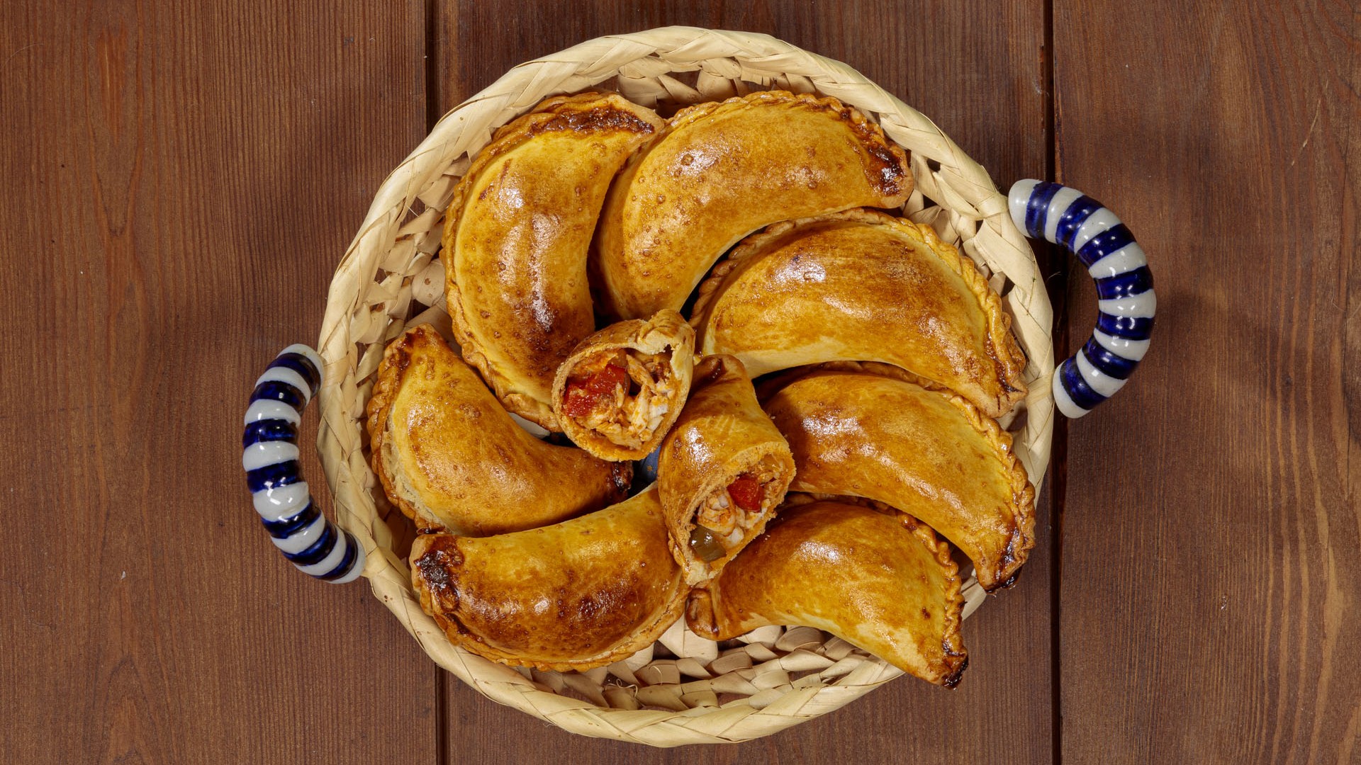 Empanadas di pesce al forno