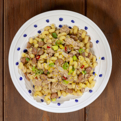 Pasta tonno e fagioli