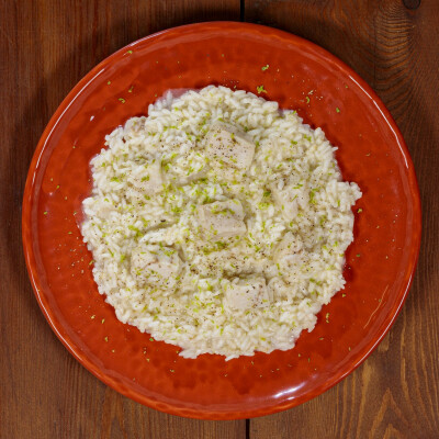 Risotto nasello e lime