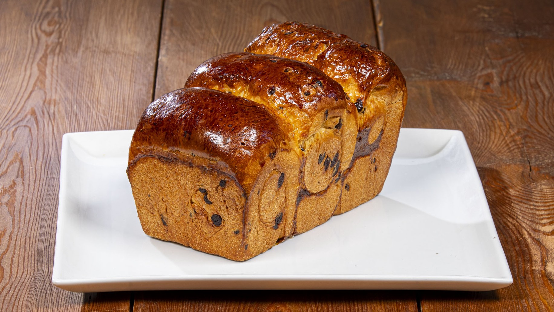 Pan brioche con gocce di cioccolato