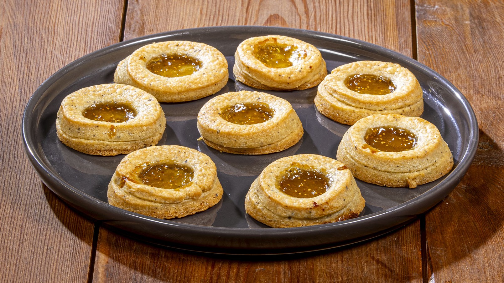 Biscotti gorgonzola e fichi