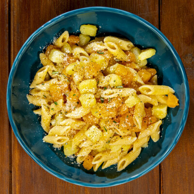 Pasta zucca e patate