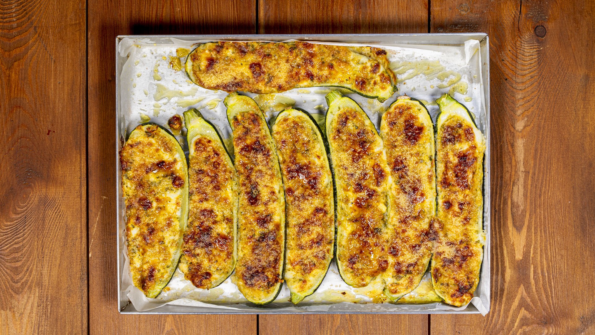 Zucchine gratinate al formaggio