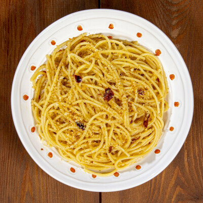 Spaghetti al cacio bugiardo