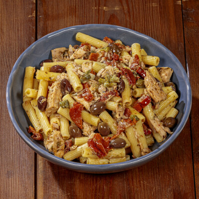 Pasta tonno e pomodori secchi