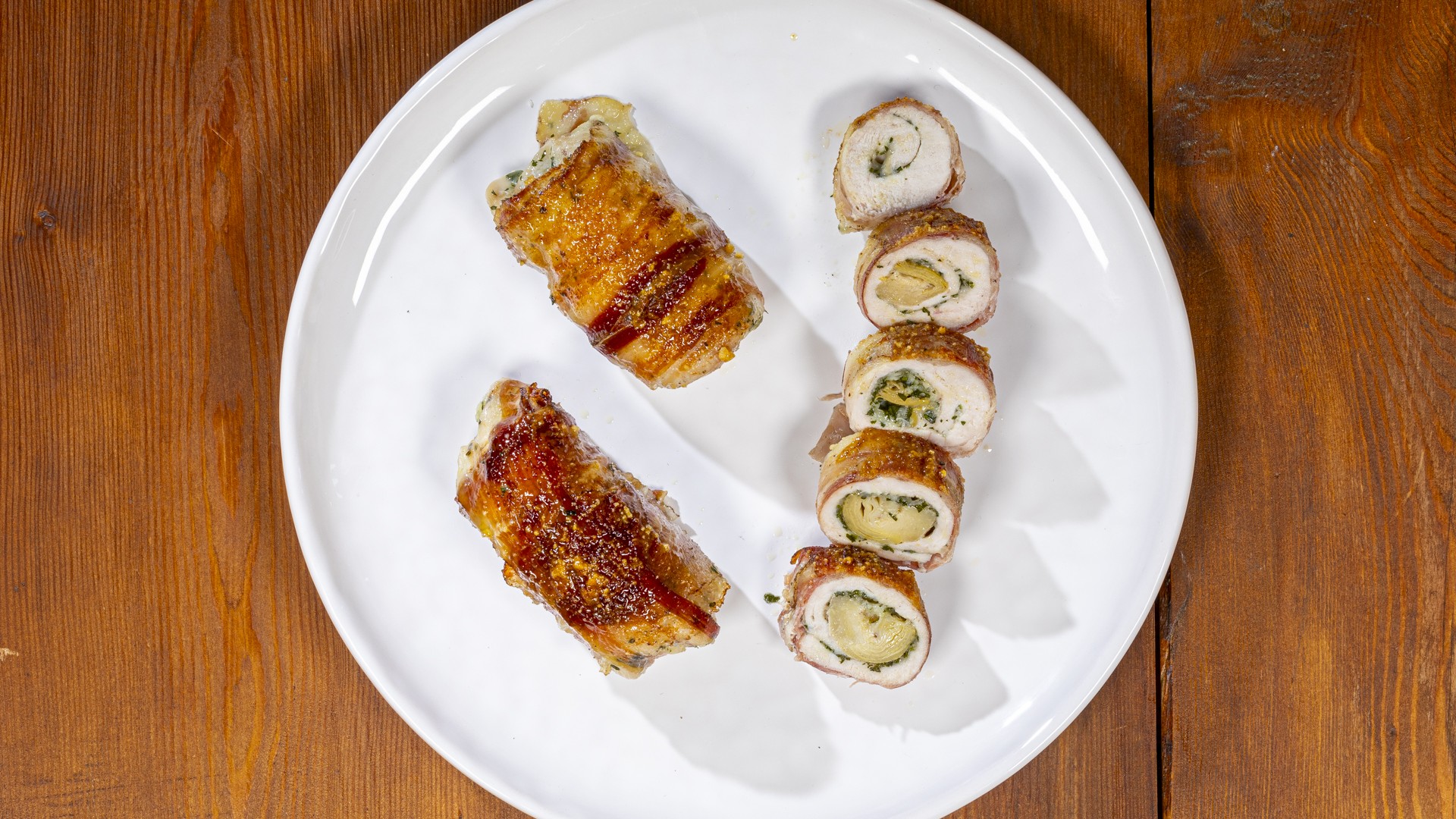 Involtini di pollo e carciofi