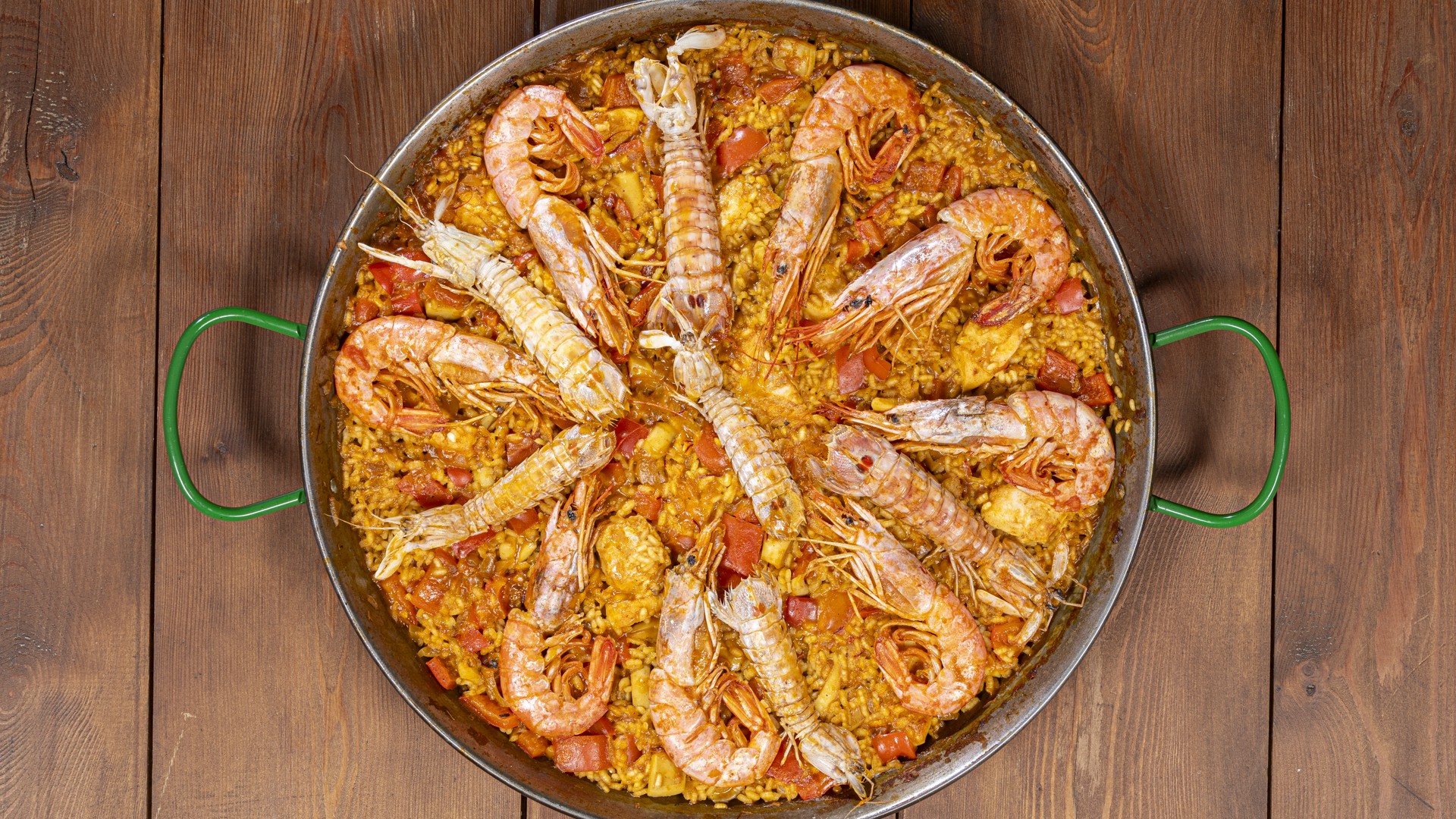 Paella de mariscos