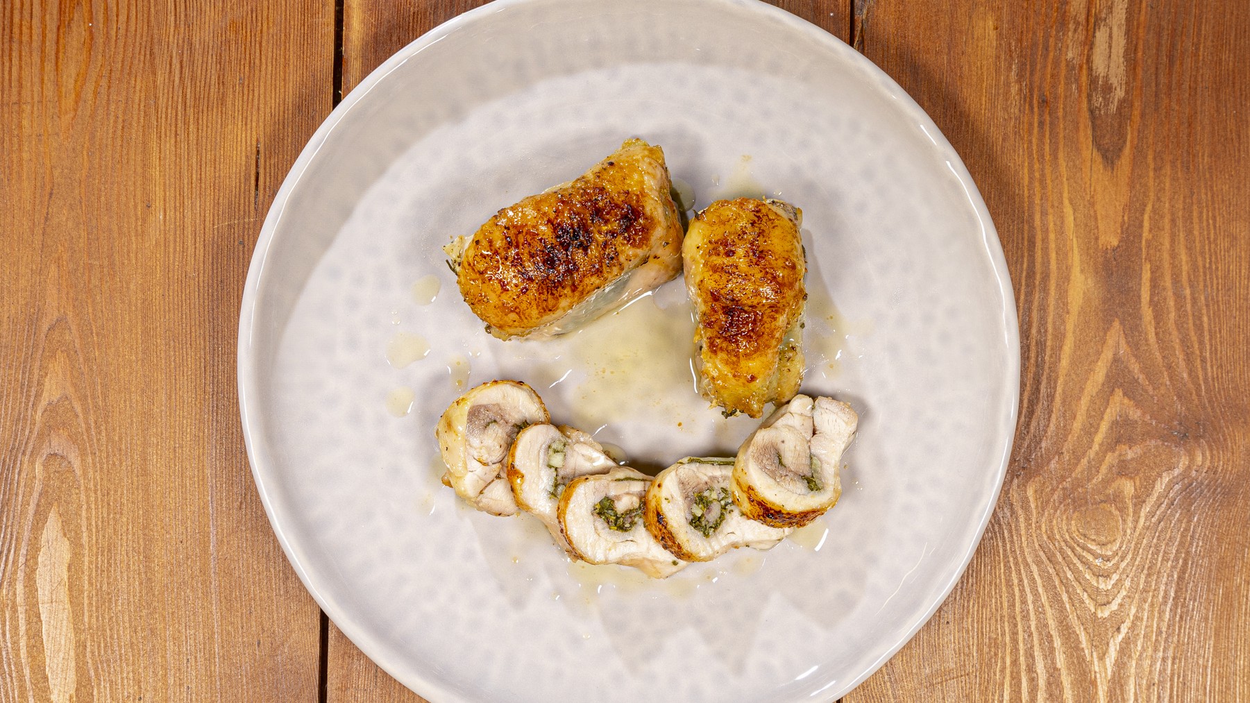 Pollo porchettato