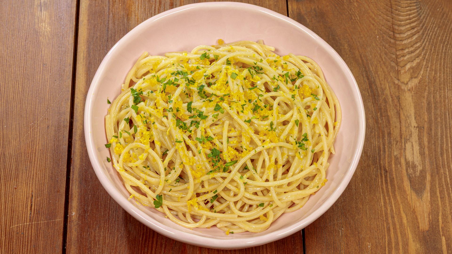 Spaghetti con la bottarga