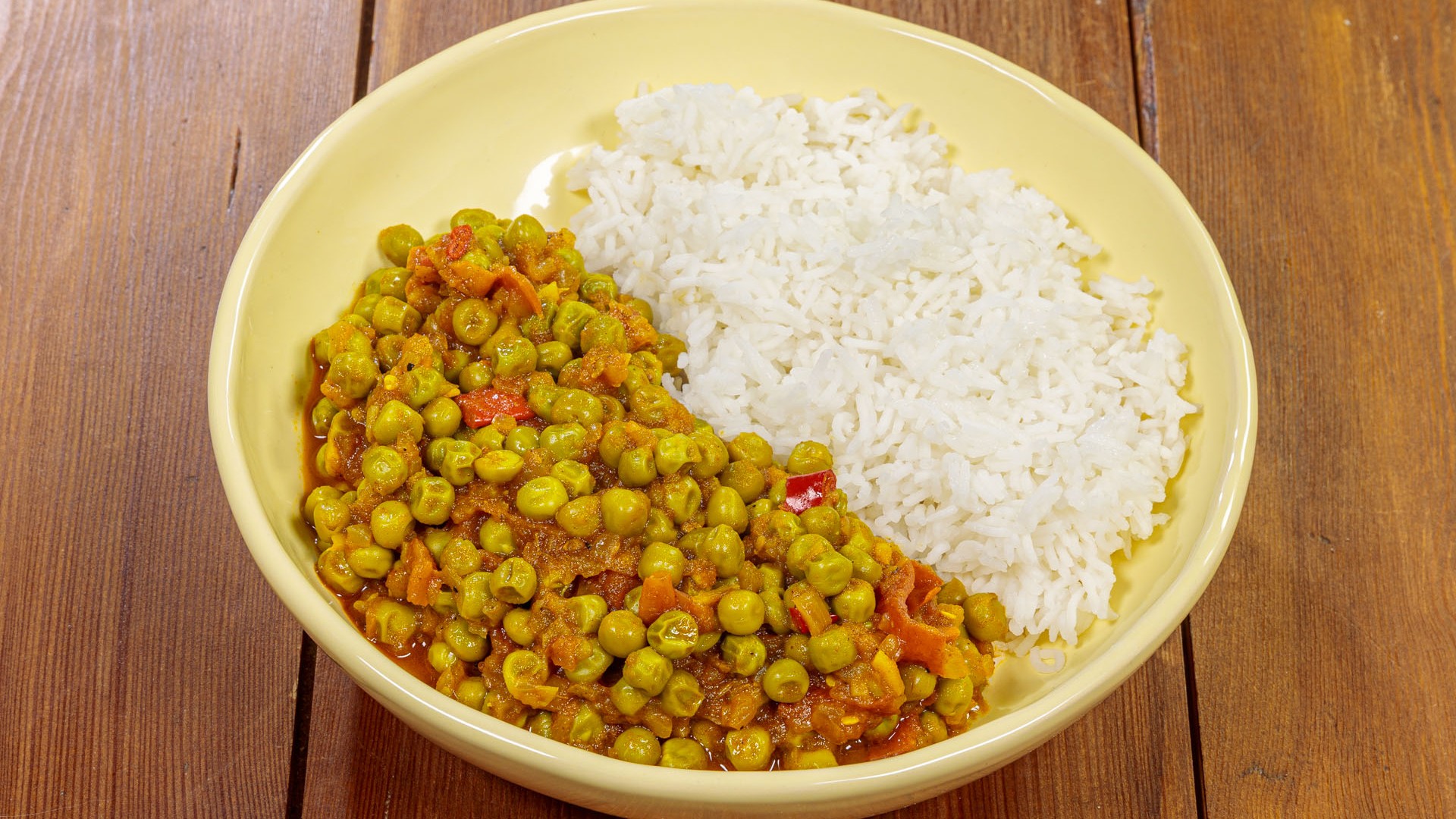 Curry di piselli