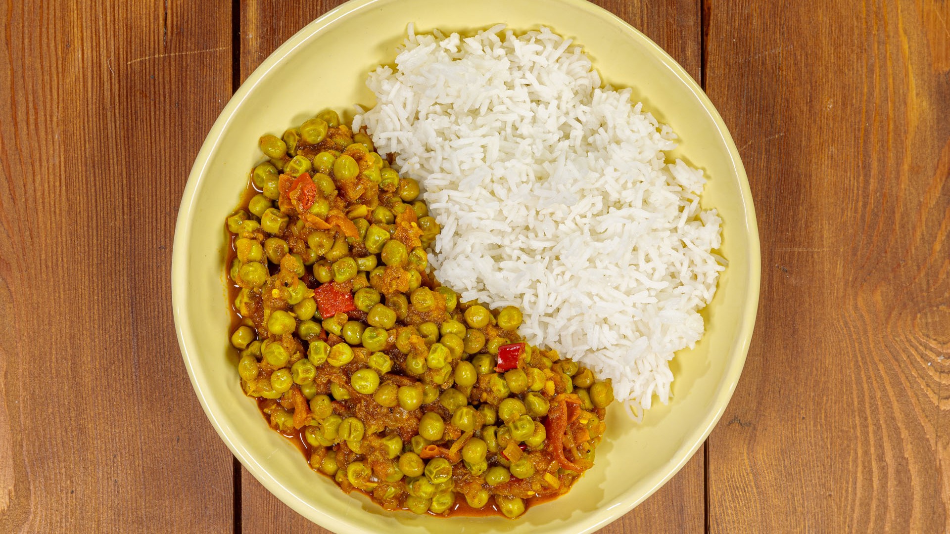 Curry di piselli