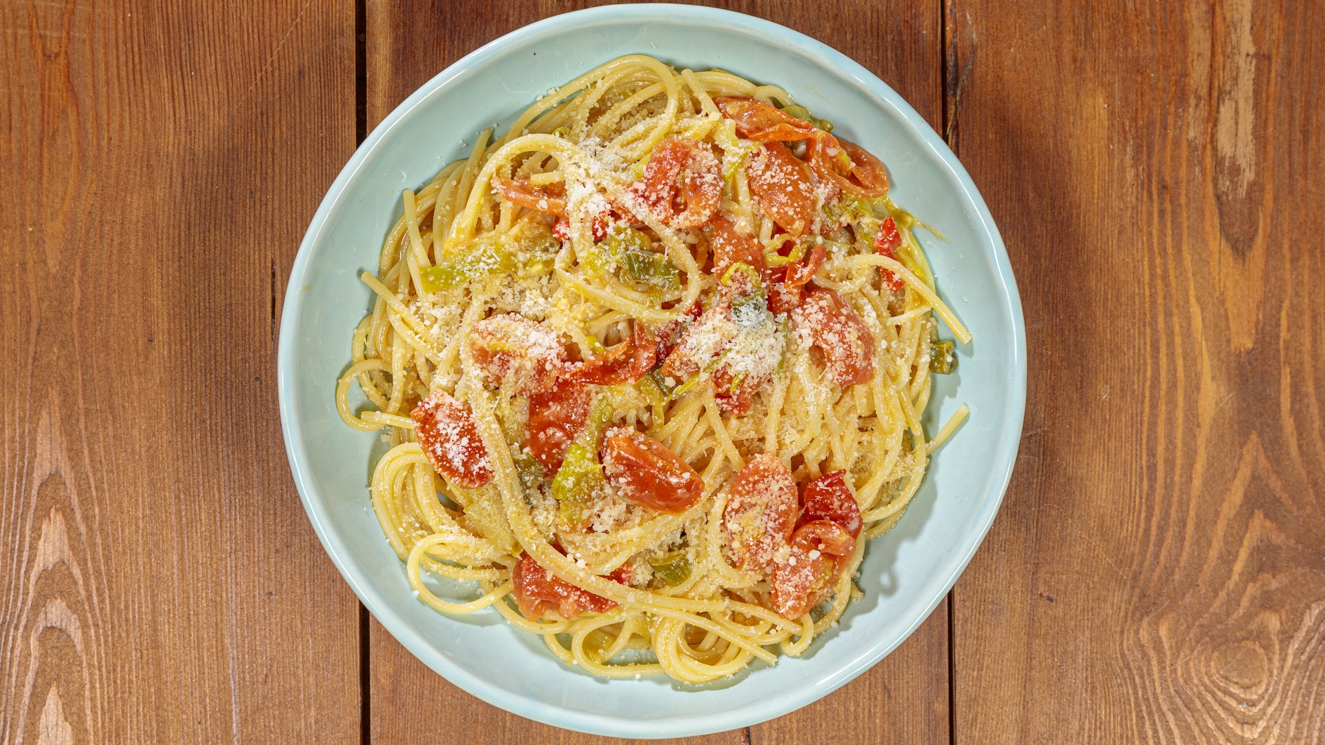 Spaghetti con gli “spunzali”