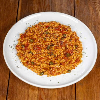 Risotto alla pizzaiola Risotto alla pizzaiola