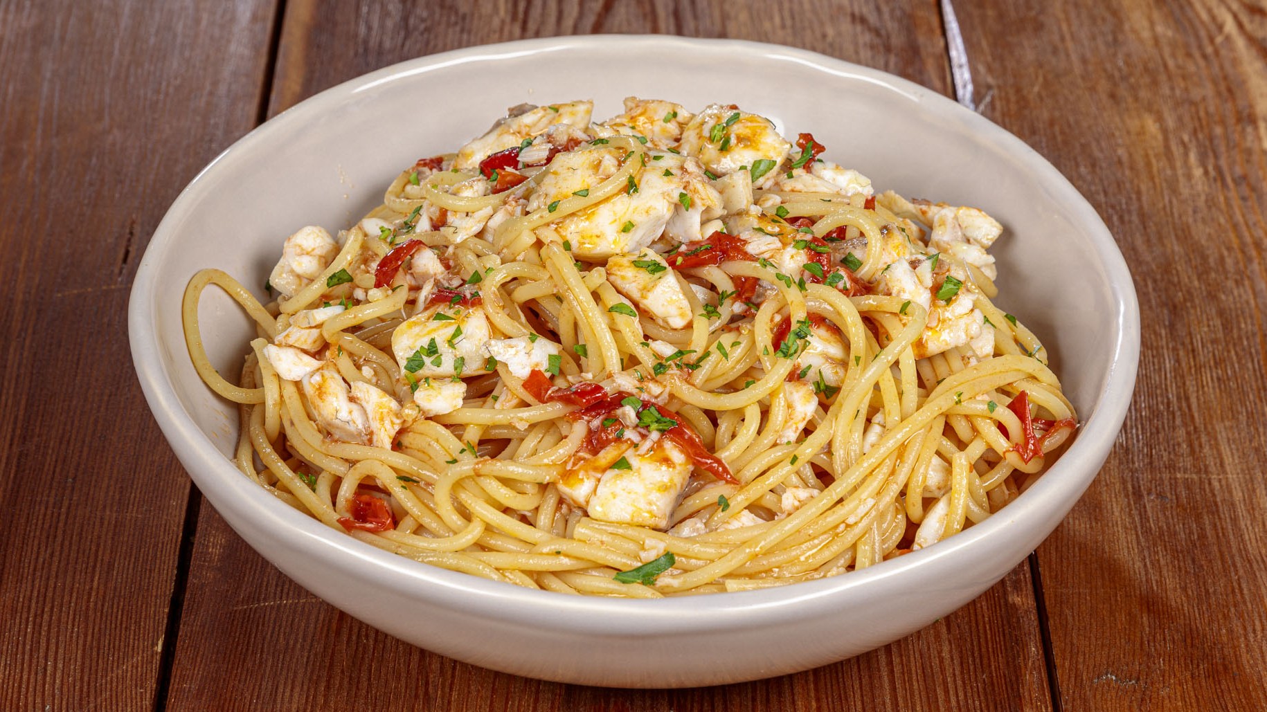 Spaghetti all'acqua pazza