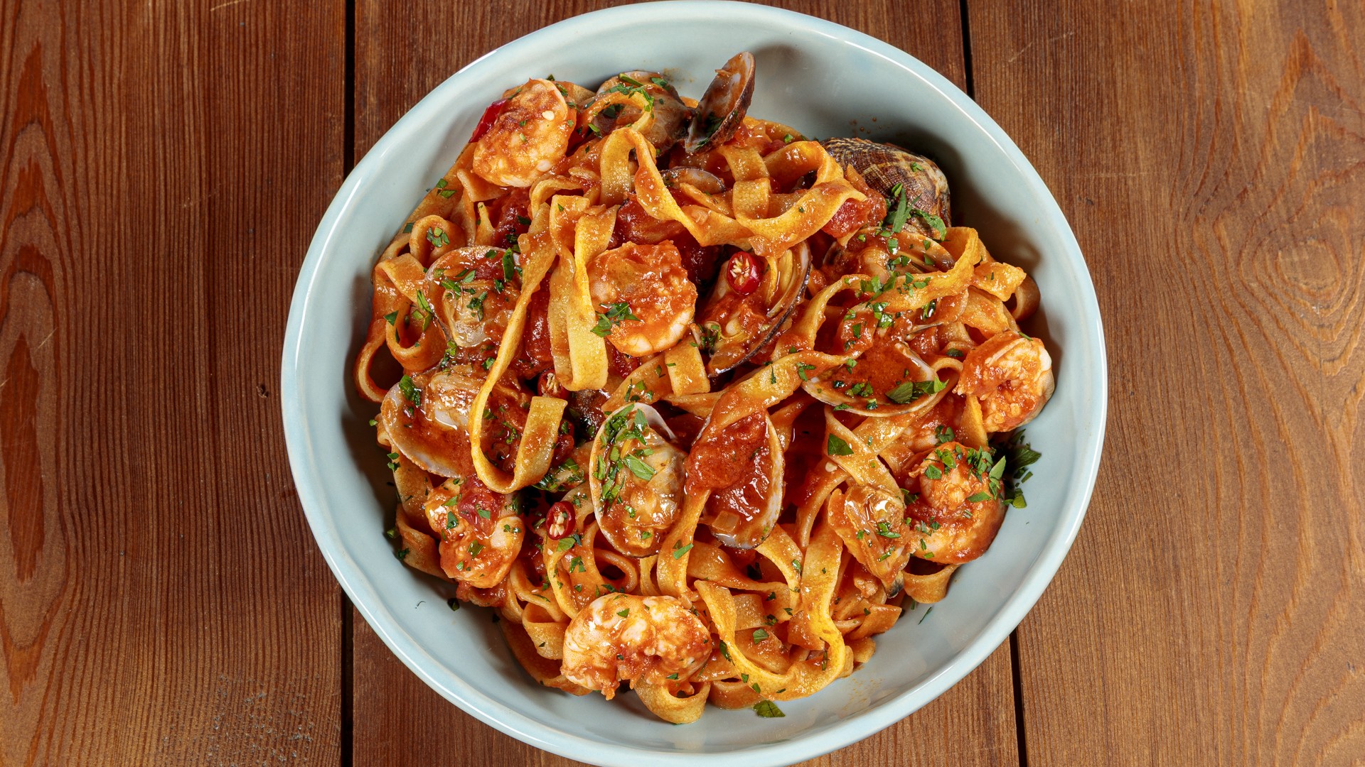 Fettuccine all'ammiraglia