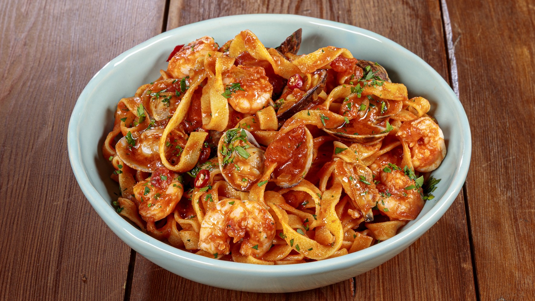 Fettuccine all'ammiraglia