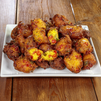 Frittelle di peperoni Frittelle di peperoni