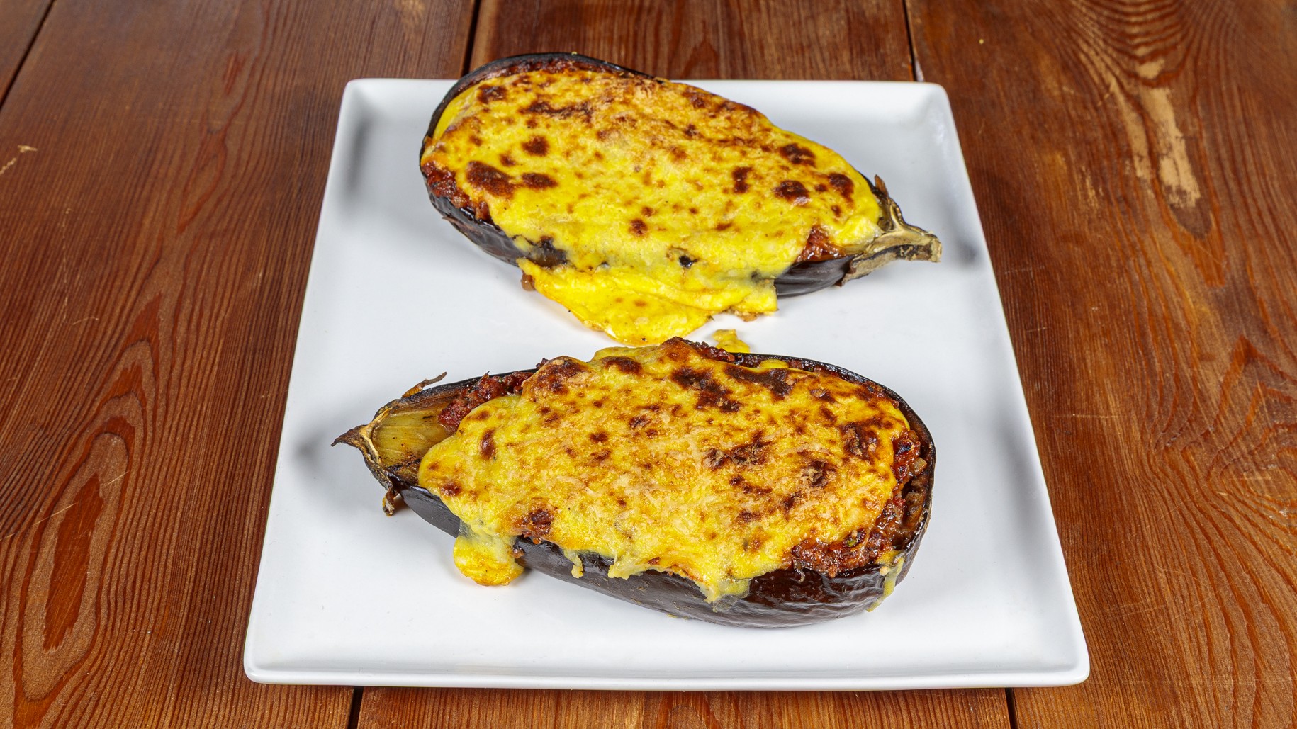 Melanzane ripiene alla greca – Papoutsakia