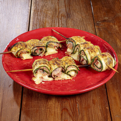 Involtini di zucchine al forno