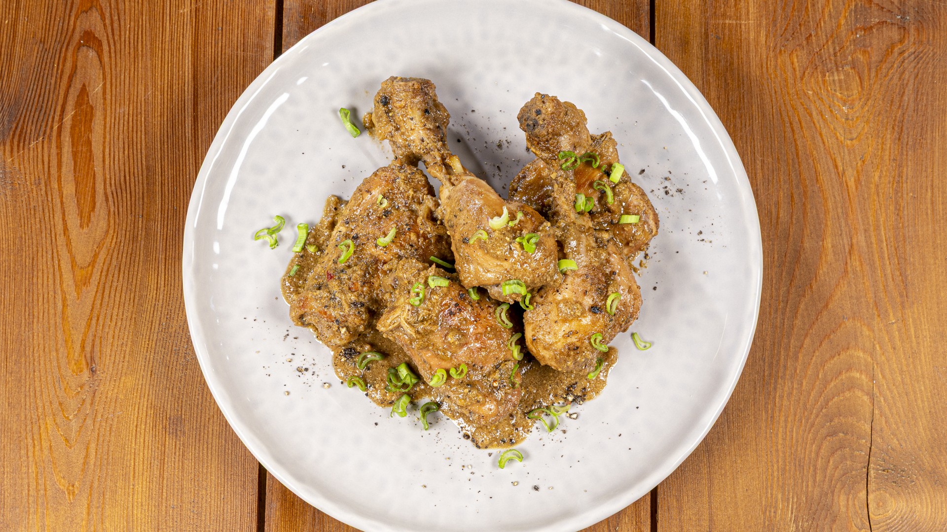 Pollo al pepe indiano