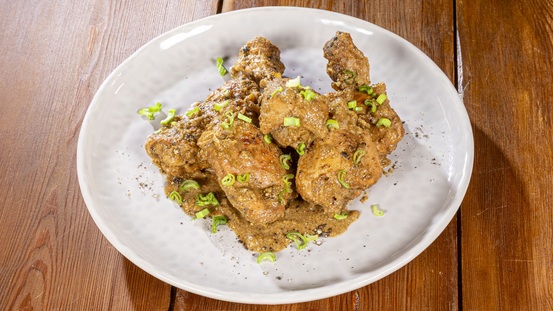 Pollo al pepe indiano