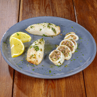 Calamari ripieni alla siciliana