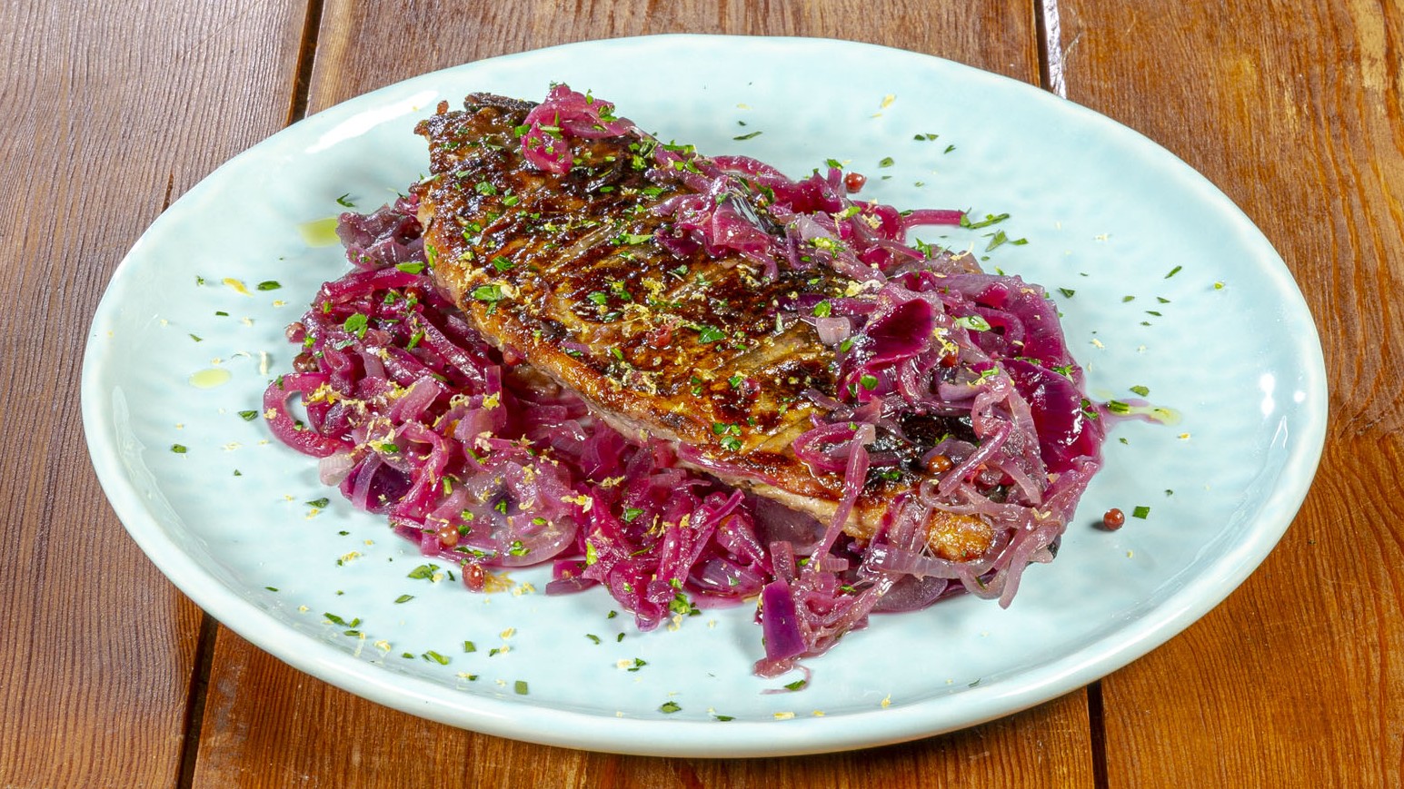 Sgombro cipolle e limone