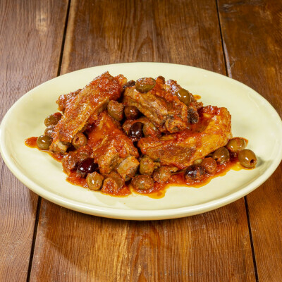 Rosticciana con le olive