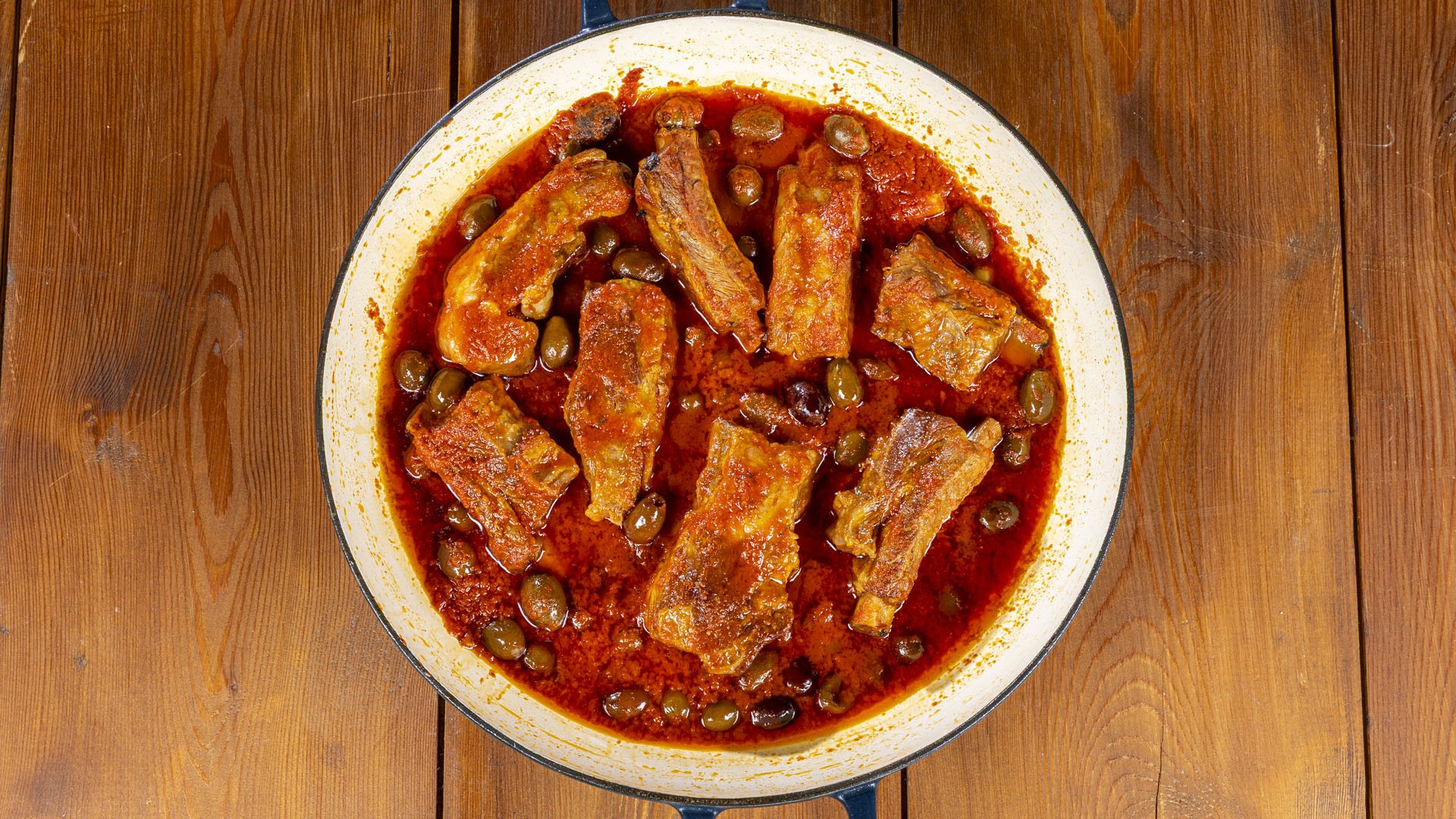 Rosticciana con le olive