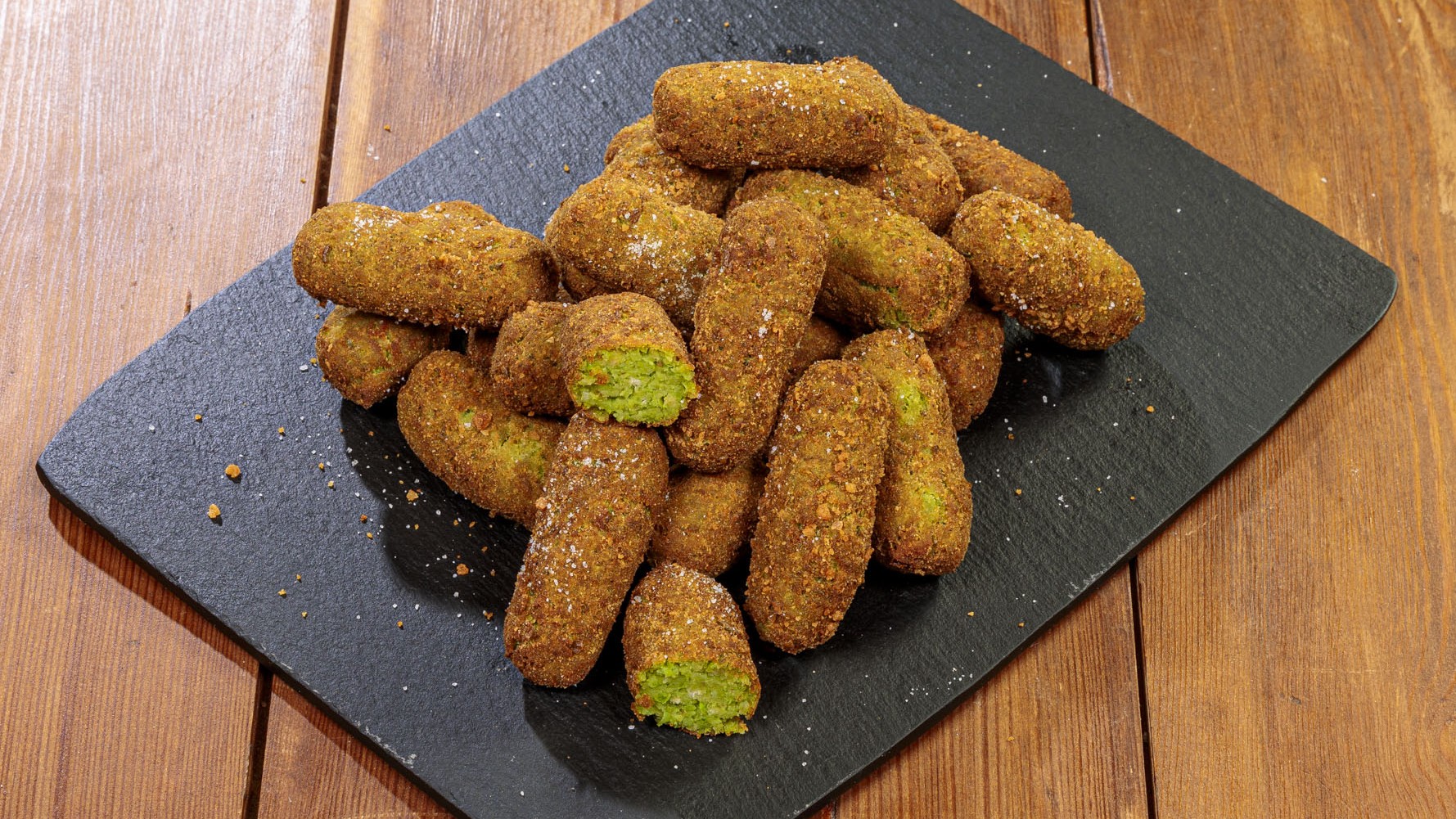 Crocchette di piselli