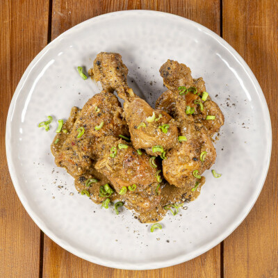 Pollo al pepe indiano