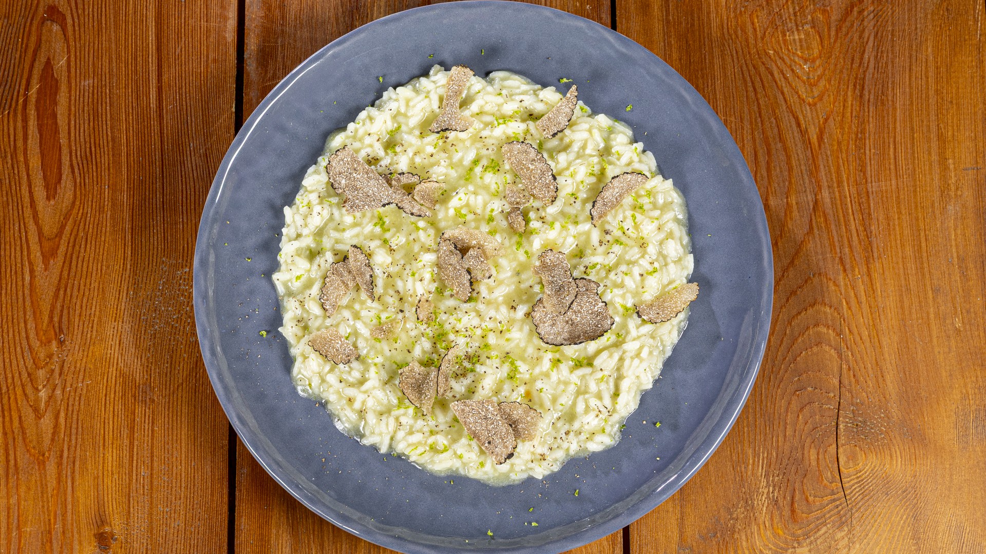 Risotto lime e tartufo