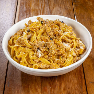 Tagliatelle al ragù di coniglio