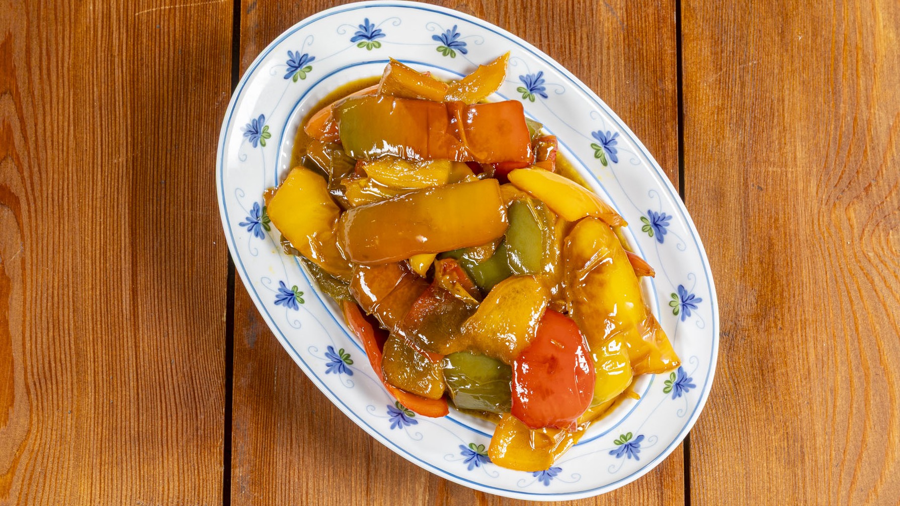 Peperoni in agrodolce