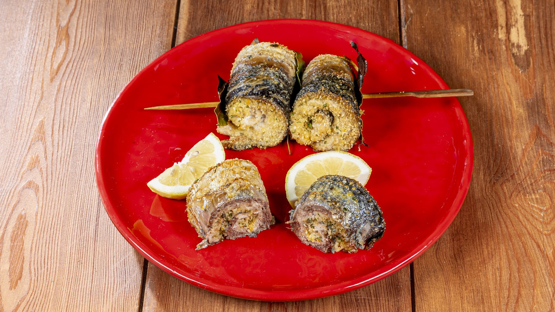 Involtini di sgombro