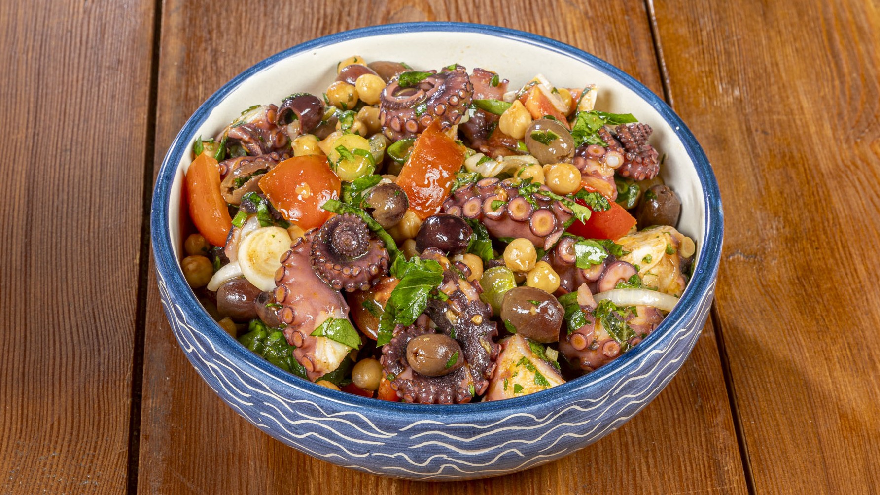 Insalata di polpo e ceci