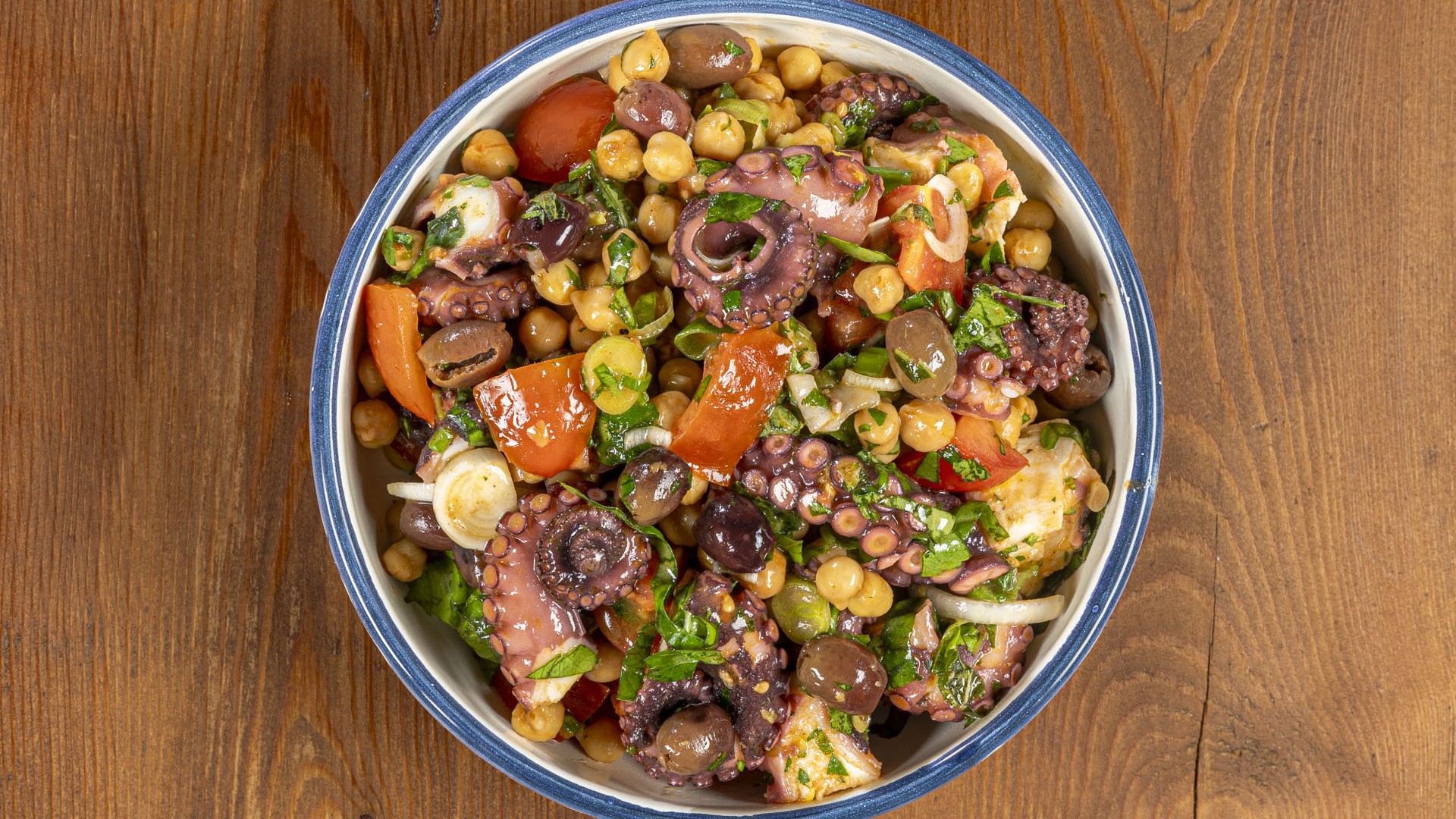 Insalata di polpo e ceci