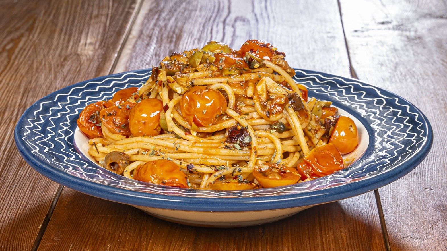 Spaghetti all'Eoliana