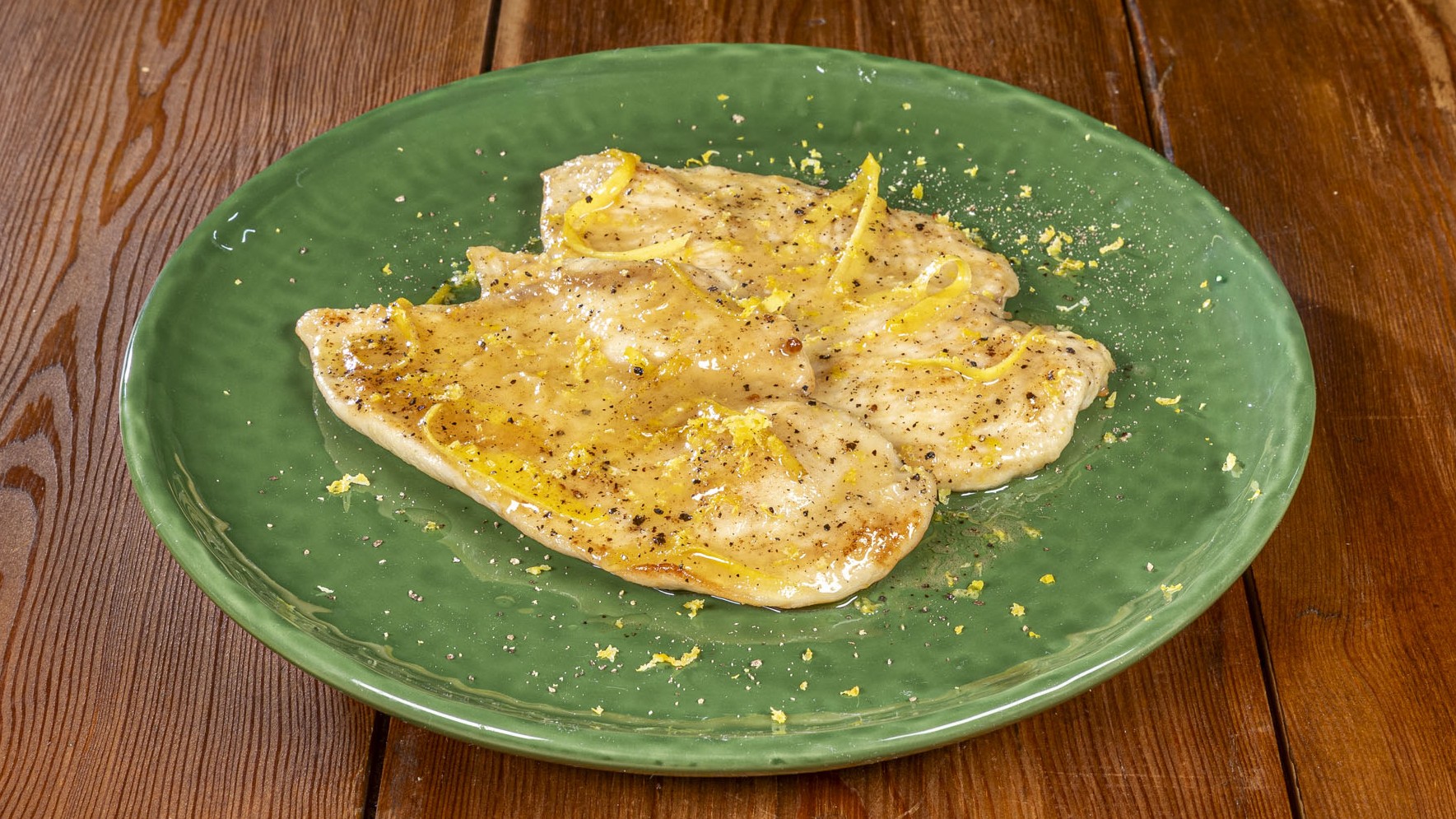 Scaloppine di pollo al limone