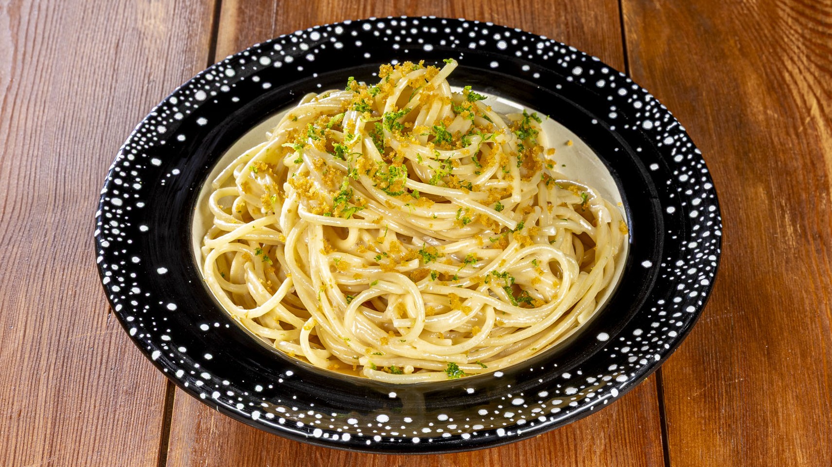 Spaghetti lime e bottarga