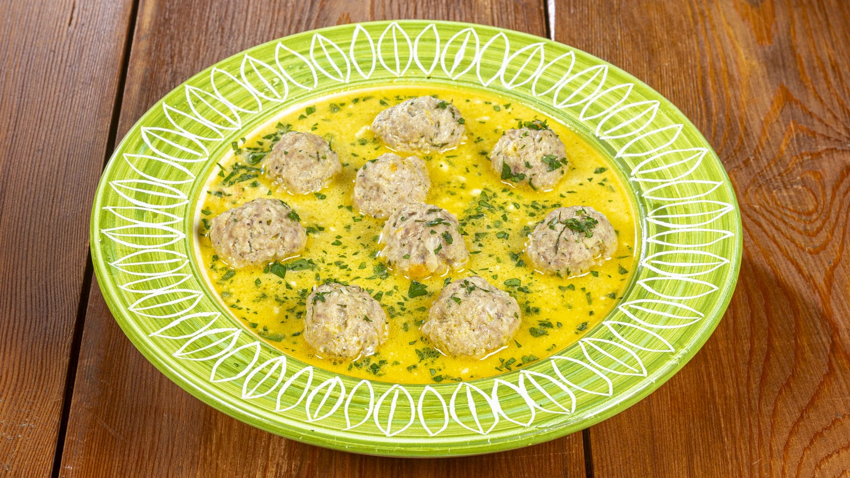 Ciorba de perișoare- zuppa con polpette