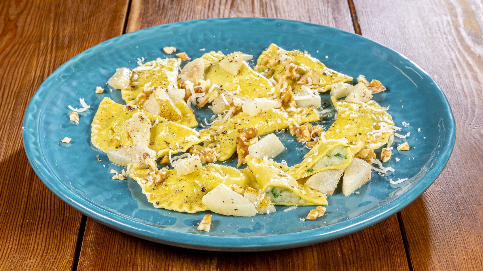 Mezzelune di patate e gorgonzola