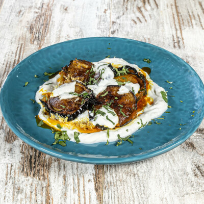 Melanzane afgane allo yogurt - Borani Banjan