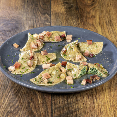 Schlutzkrapfen – Mezzelune tirolesi