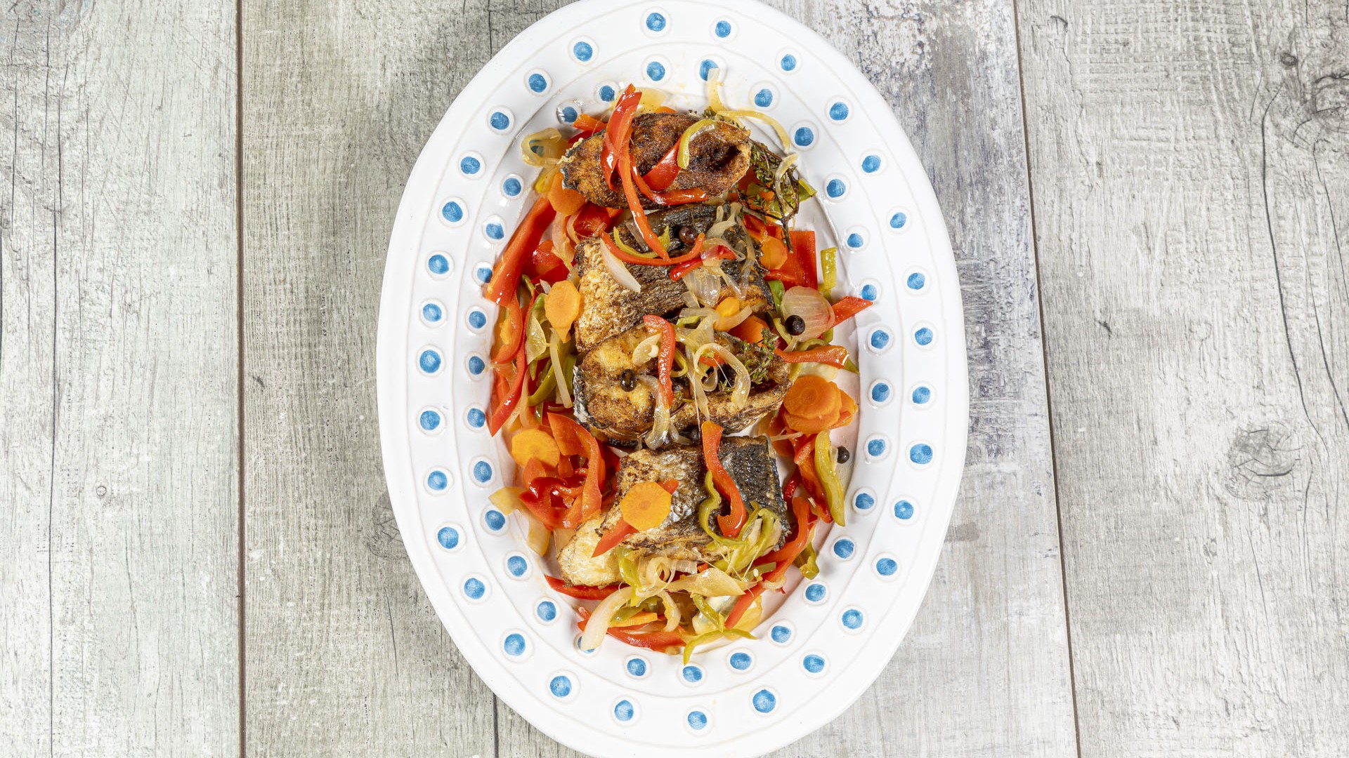 Escovitch Fish - pesce in scapece giamaicano